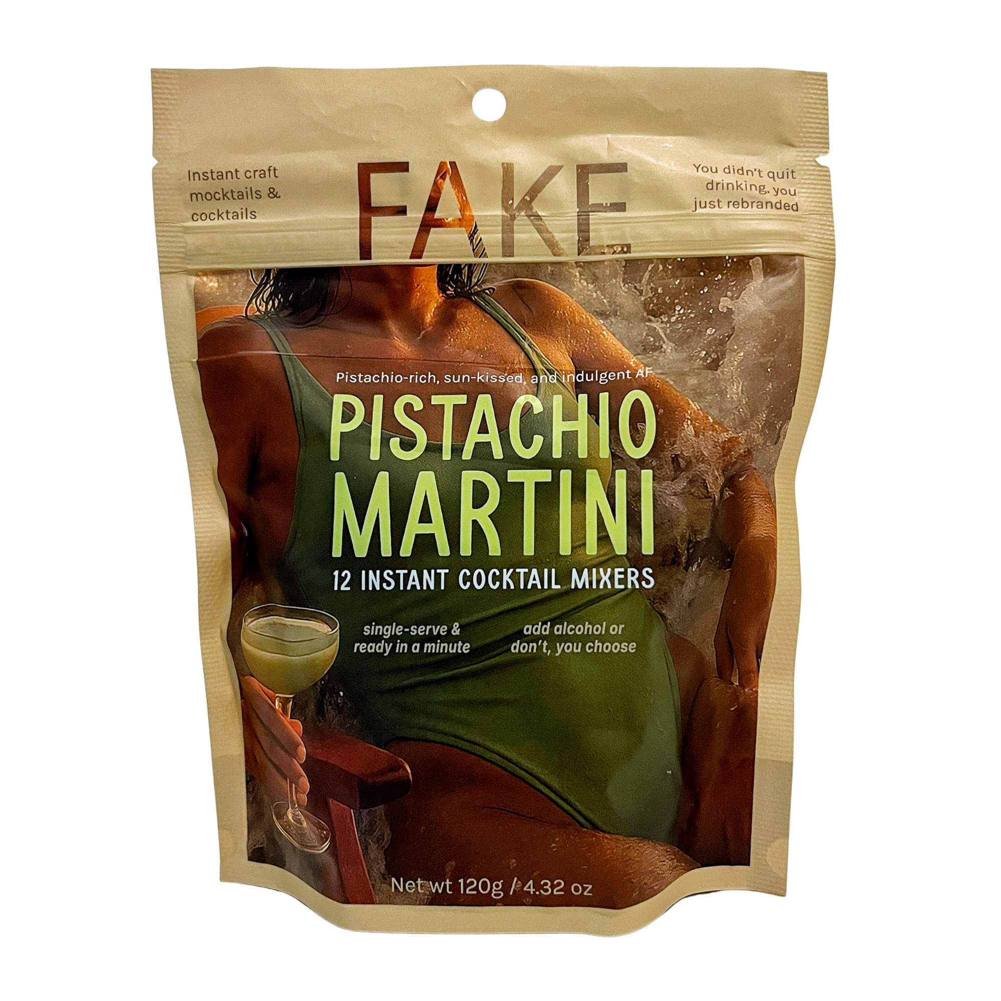Pistachio Martini Instant Cocktail Mixer - 12 pack