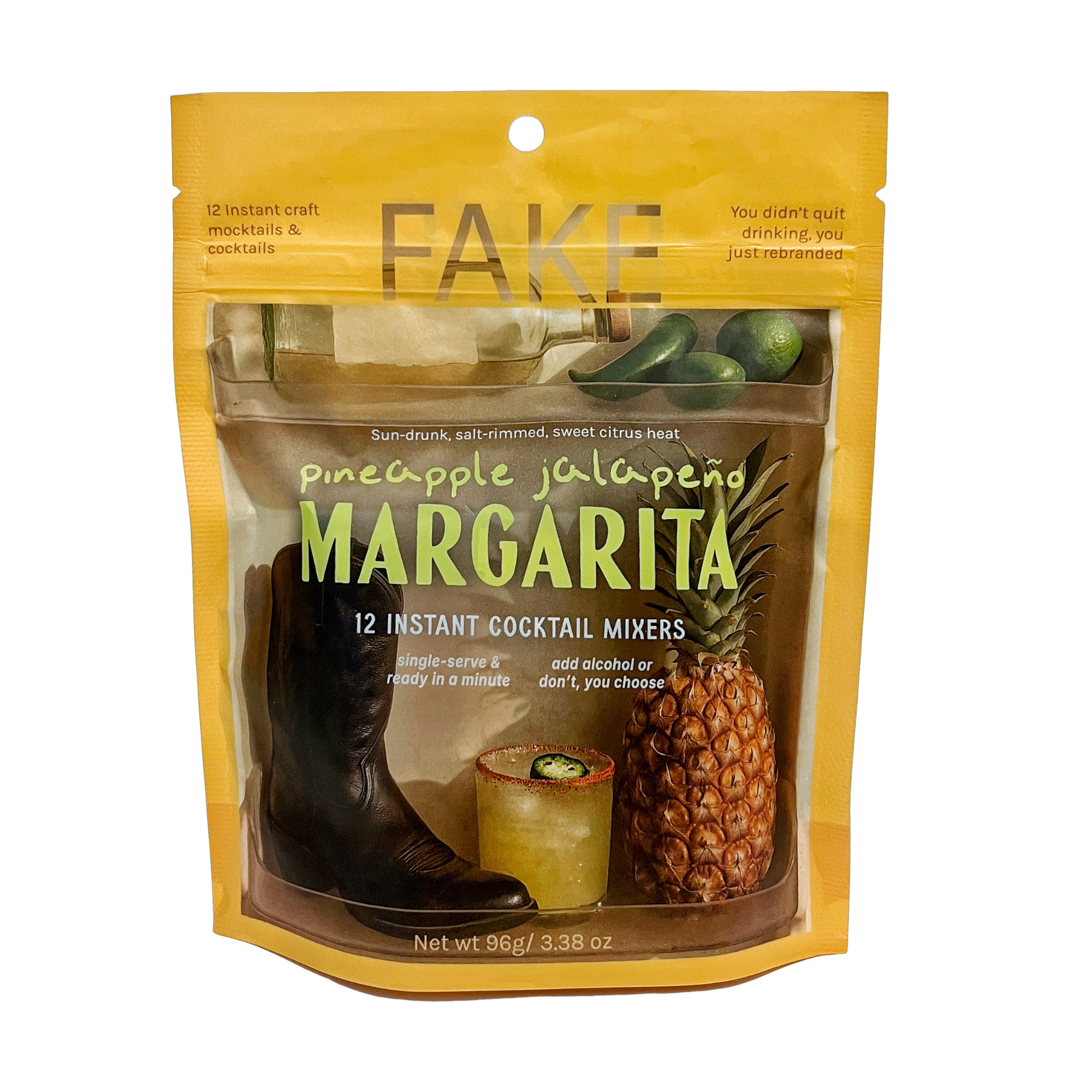 Pineapple Jalapeno Margarita Instant Cocktail Mixer - 12 pack