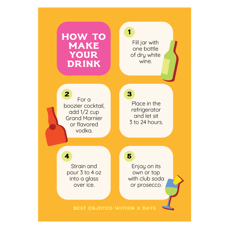 White Wine Sangria Cocktail Kit