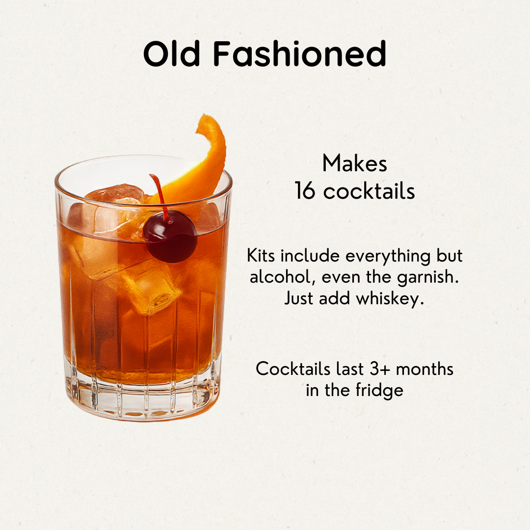 Old Fashioned Cocktail Kit